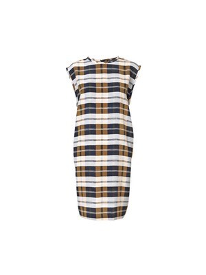 BY MALENE BIRGER Tabita checked silk dress