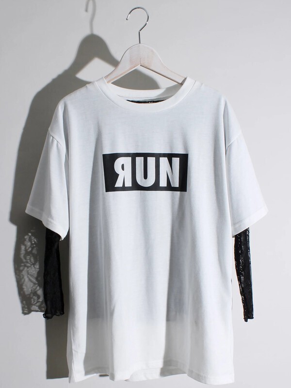 WEGO 藤田ニコルコラボレイヤードTシャツ
