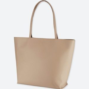 UNIQLO レザータッチトートバッグ