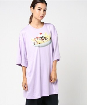 WC WC/Jelly BellyコラボバナナビッグTシャツ