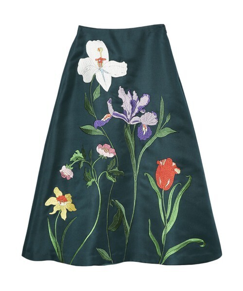 AMERI LAUREN A-LINE SKIRT