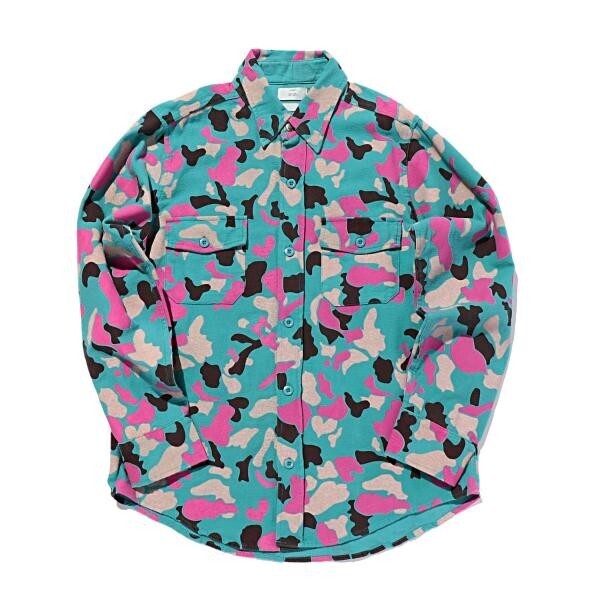 STUDIO SEVEN Camo Print Shirt