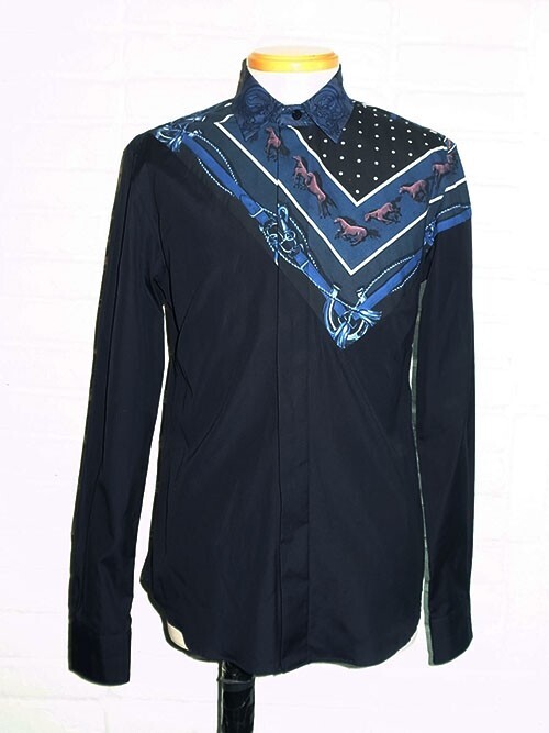 Yoshio Kubo MIX PRINT BANDANA SHIRTS