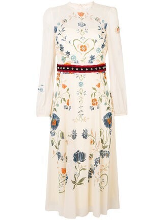 RED VALENTINO フローラル ワンピース