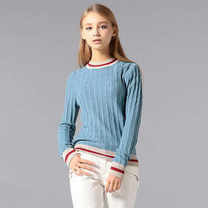 LOVELESS WOMENS ケーブルプルオーバーニット