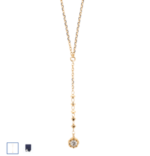 Vendome Aoyama シャンパンカクテル ダイヤモンド ネックレス