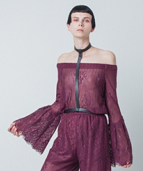 AULA AILA 【17FW】PANEL LACE TOPS