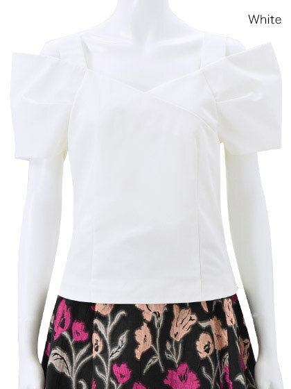 Chesty Off-Shoulder Design Tops