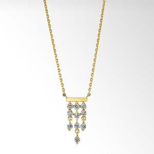 STAR JEWELRY DIAMOND RAIN NECKLACE