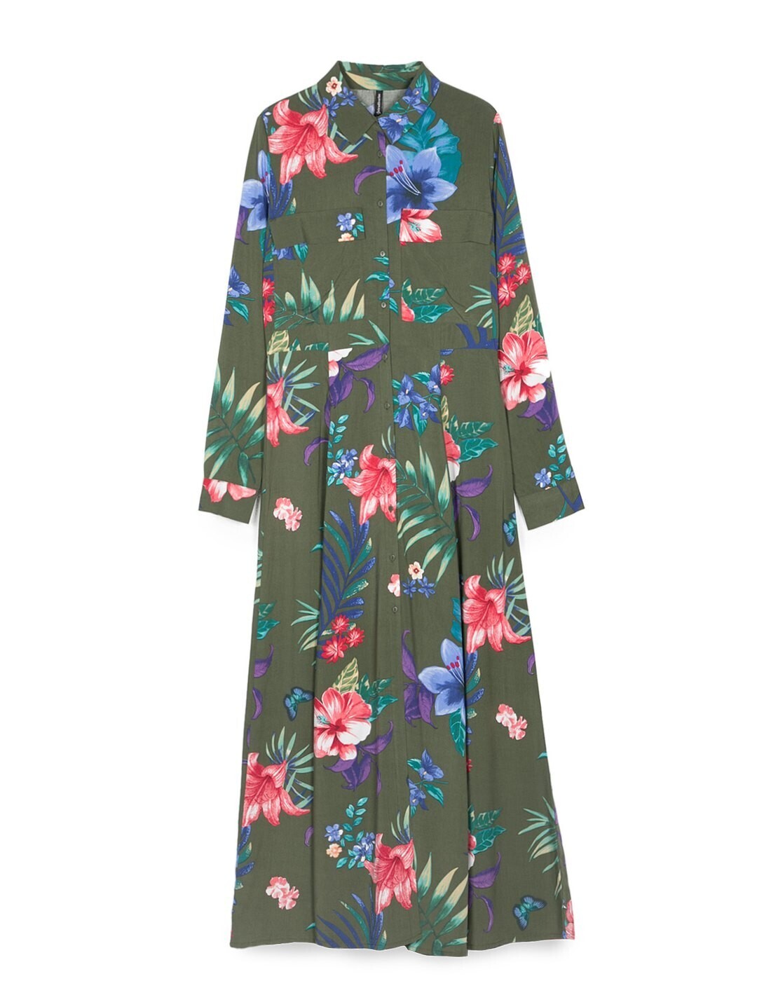 Stradivarius Long shirt dress