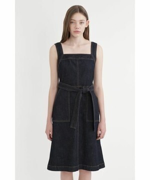 JILLSTUART マリンデニムサロペット