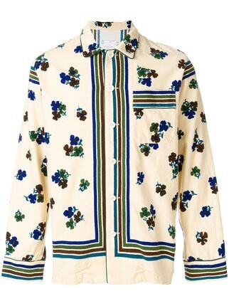 sacai Flower シャツ