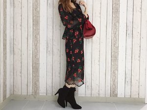titty & Co. チュールフラワースカート