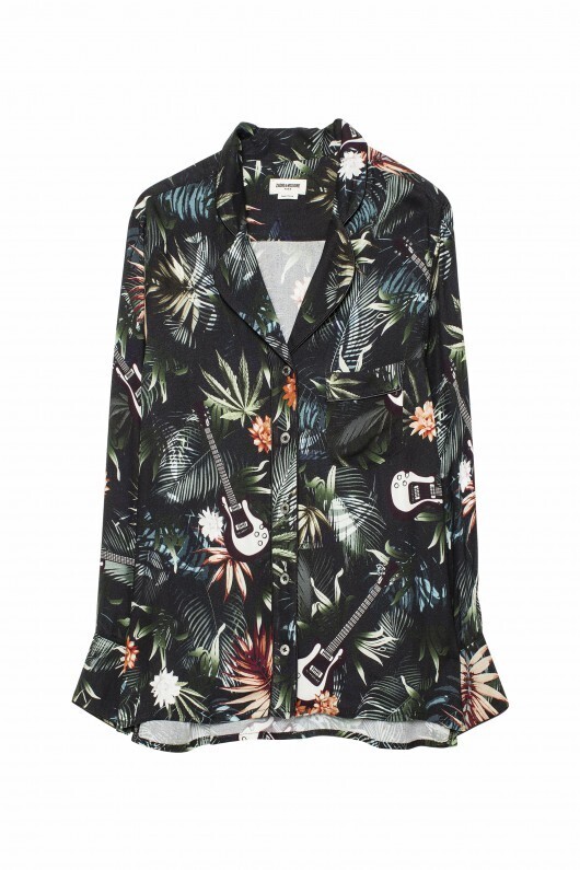 ZADIG&VOLTAIRE TACHA JUNGLE SHIRT