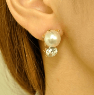 trim 【t-915P】アシンメトリーパールピアス