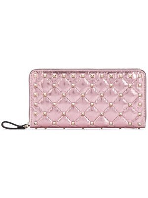 Valentino Garavani Spikeファスナー長財布