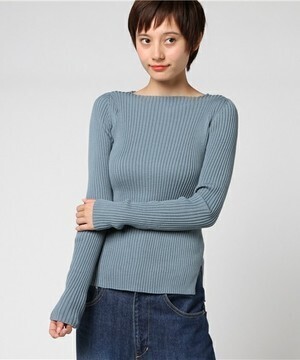 AURALEE ボートネックプルオーバー