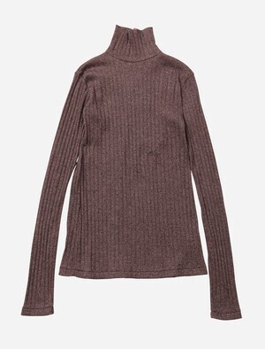 beautiful people totan ribhigh-neck pullover