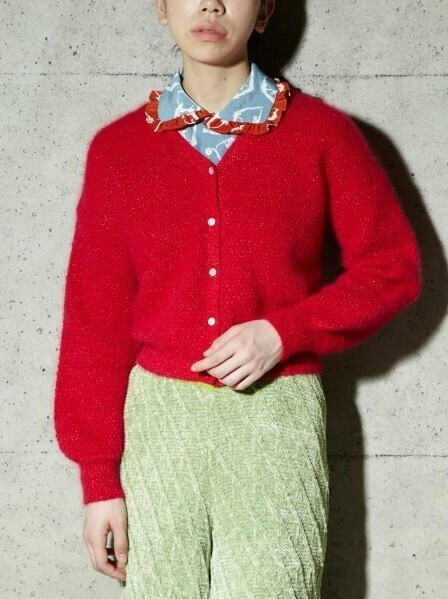 PAMEO POSE ANGOLA GLITTER CARDIGAN