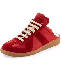 Maison Margiela Ripped Open-Back Sneaker