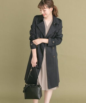 URBAN RESEARCH ROSSO リボントレンチコート