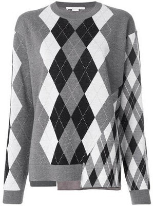 Stella McCartney Argyle アシンメトリーセーター