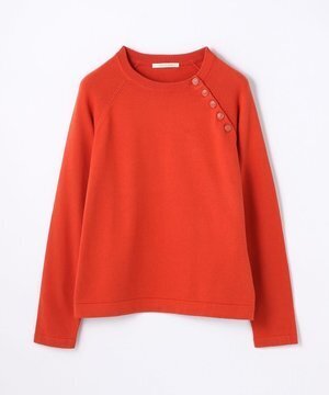 MACPHEE コットン クルーネックプルオーバー