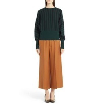 MARNI Stripe Wool Crewneck Sweater