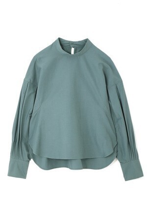 ADORE ライトコットンドロップショルダーブラウス ブルー