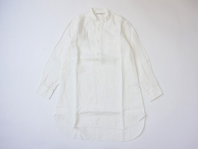 TIGRE BROCANTE リネンスタンドロングシャツ