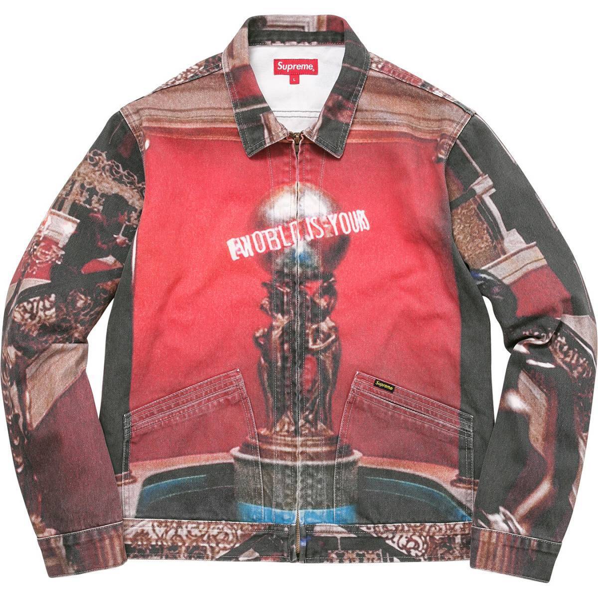 Supreme Scarface The World Is Yours Denim Jacket