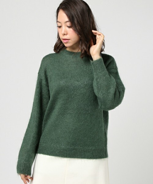AURALEE キッドモヘアニット