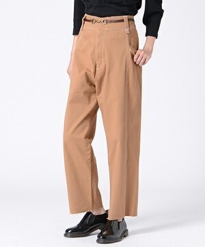 Kastane フロントステッチパンツ