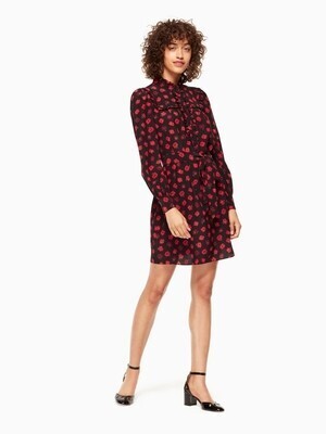 kate spade new york OOH LA LA MINI POPPY SHIRTDRESS