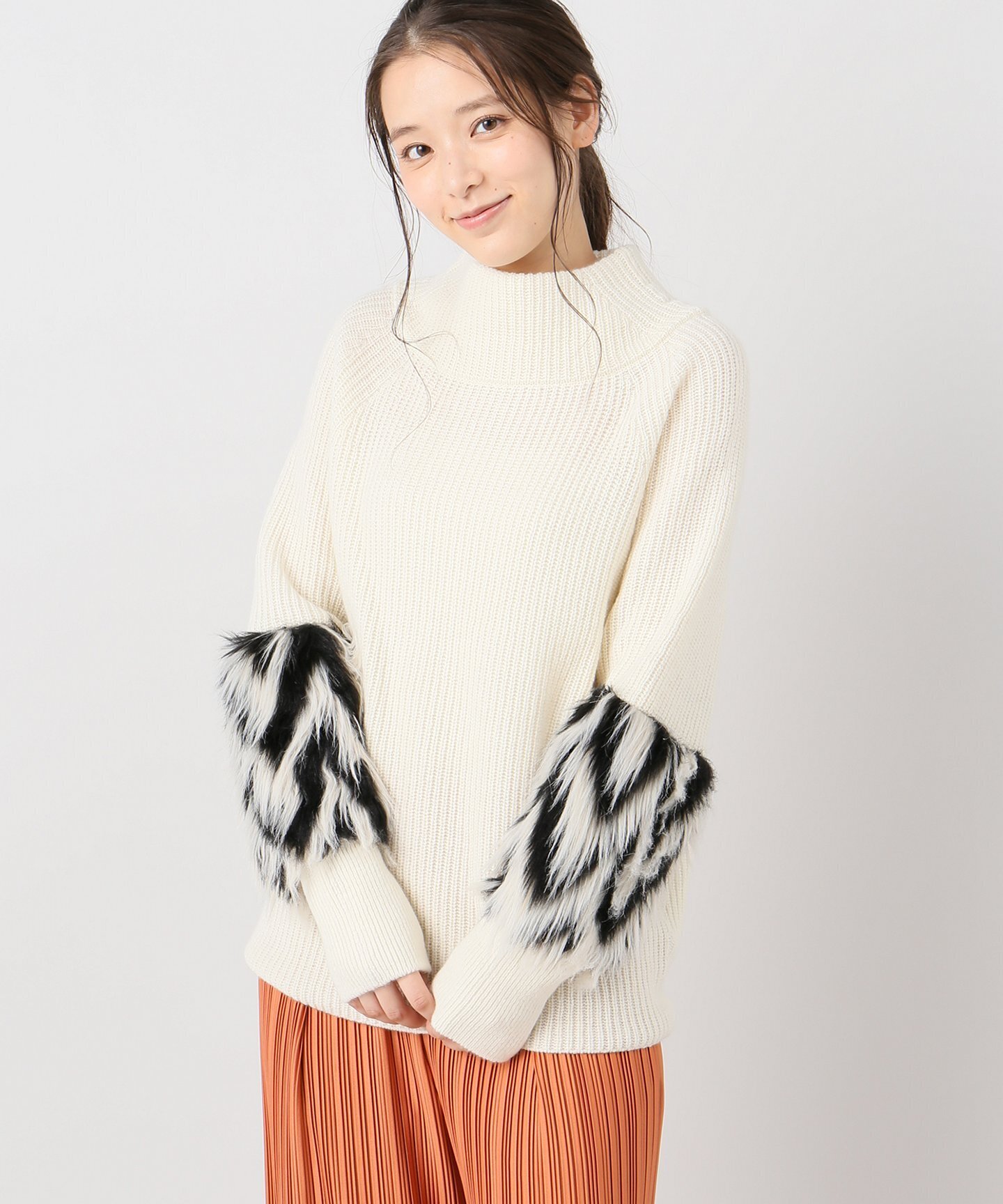 Spick & Span ファーキリカエプルオーバー