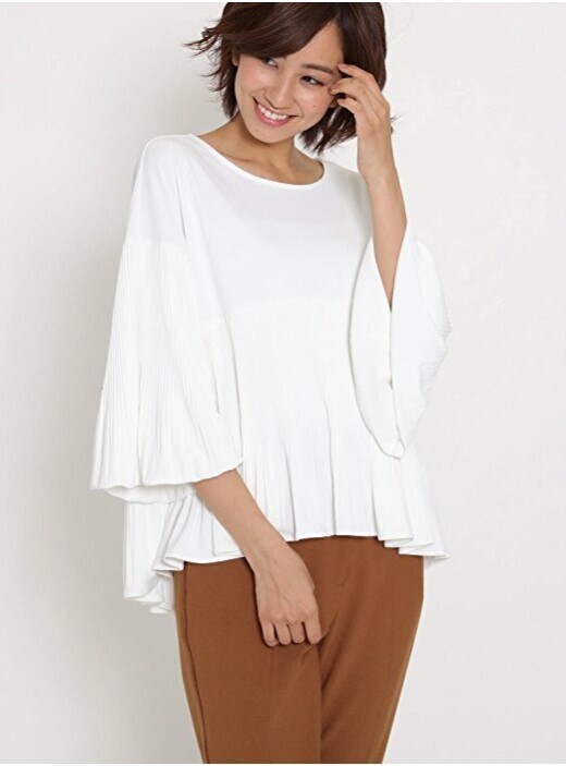 ketty ONOPOLYスムースプリーツスカイプルオーバー 410765047