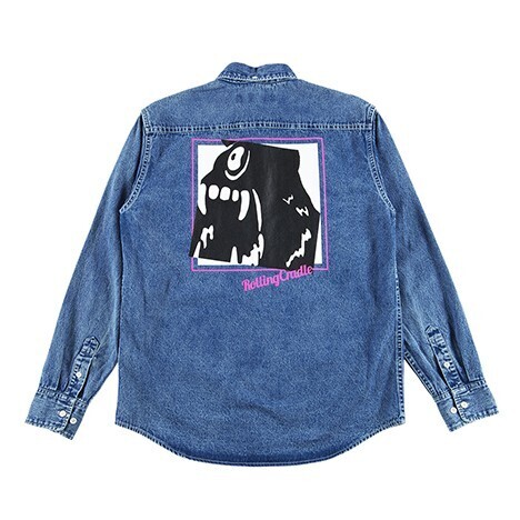 ROLLING CRADLE BIG SHOUT DENIM SHIRT / Chemical