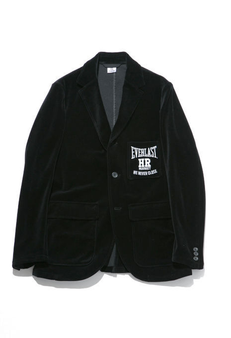 HOLLYWOOD RANCH MARKET EVERLAST・HRM ベロアブレザー