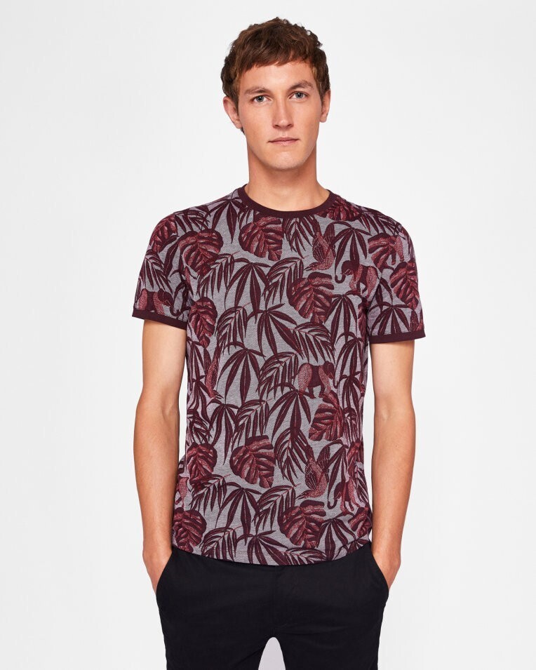 Ted Baker London Jungle print T-shirt