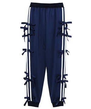 Candy Stripper RIBBON JERSEY PANTS
