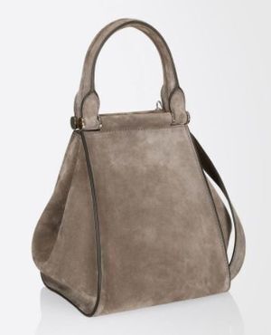 Max Mara アニータ　カーフスエード レザー バッグ