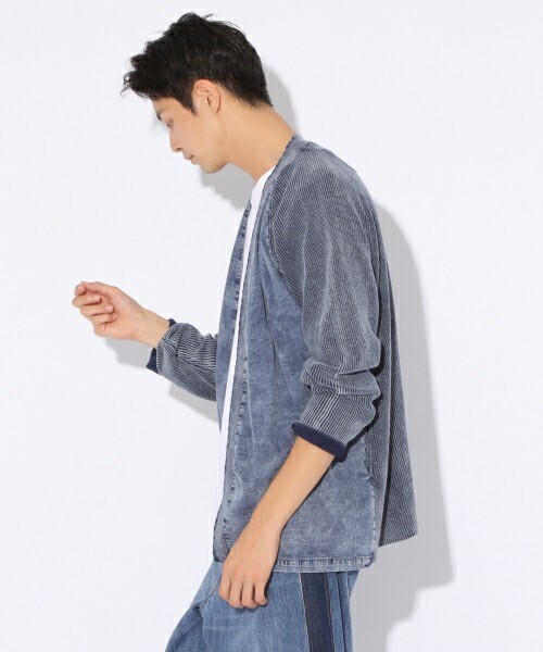 niko and ... Nストンウォッシュラップカーディガン