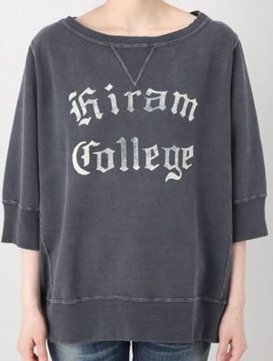 REMI RELIEF クルーネック LOGO SWEAT