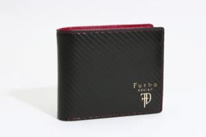 Furbo design 【FRB113】ギアカーボン二つ折小銭入付
