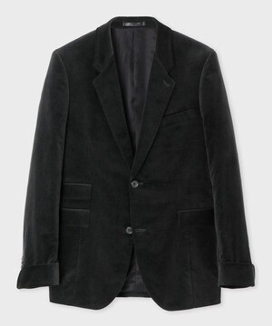 Paul Smith コットンベルベット ターンナップカフスジャケット