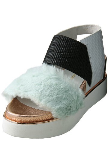 United Nude RICO TEDDY ファーコンビサンダル