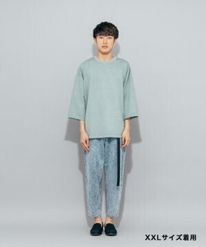 SENSE OF PLACE by URBAN RESEARCH ピグメントスウェットシャツ(5分袖)