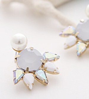 Raffia Kivi white pierced