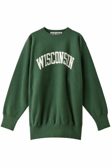 INSCRIRE WISCONSIN カレッジスウェット