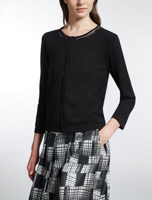 Max Mara シルクコットンニットカーディガン